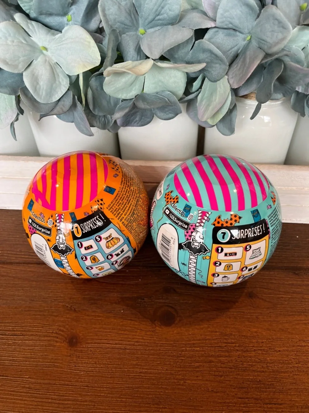 NWT L.O.L. Surprise! Spooky Party Tots Glitter Ghost & Pumpkin Pretty Set of 2